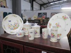 A collection of china including James Kent