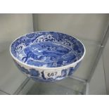 A quantity of Italian Spode