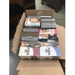 A quantity of videos