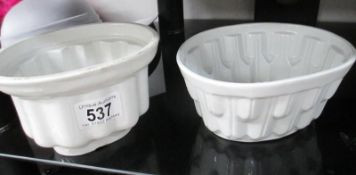 A quantity of jelly moulds