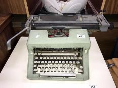 A vintage Remington International typewriter