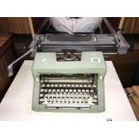 A vintage Remington International typewriter