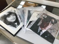 A signed Tom Hanks photograph with certificate of authenticity and other autographed photographs