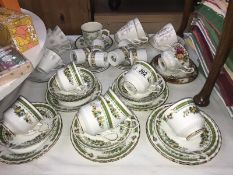 A quantity of Royal Stafford Dovedale pattern tea ware and other tea ware.