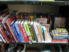 A good lot of books, including cars, comedy and autobiographys etc.