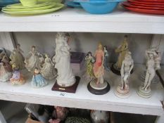 A large quantity of figurines