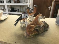 2 Goebel birds and a Country Cameo's fox.