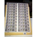 A sheet of 100 unused 26p Princess Diana stamps, £26 face value.