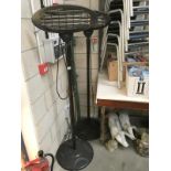 2 electric patio heaters