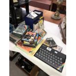 A ZX Spectrum, leads & books etc.