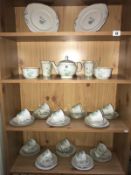 A 40 piece tea set