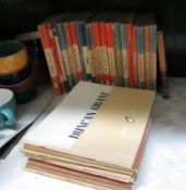 A quantity of 1930/40's Penguin Pelican paperback books etc.