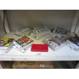 A Nintendo Ds and large quantity of gmaes
