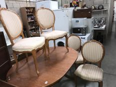 4 dining chairs