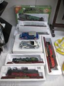 6 Atlas editions model locomotives,