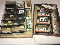 17 Oxford die cast and 6 Corgi small scale model cars.