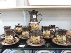 A Cleethorpes 1978 pottery coffee set