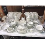 A quantity of Eternal Beau Dinnerware including coffee pot, tureens, cafetiere,