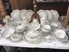 A quantity of Eternal Beau Dinnerware including coffee pot, tureens, cafetiere,