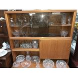 A large lot of glass including vases & bowls etc.