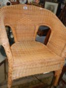 A good wicker bedroom chair