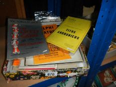 A quantity of theatre programmes