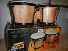 A set of Bongos (boxed)