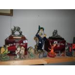 A quantity of Mythical figures, wizards, etc.