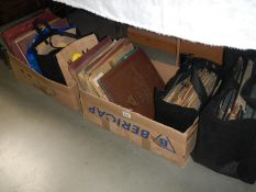 A large quantity of 78 rpm records