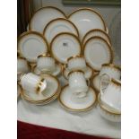 30 pieces of gilded Paragon tea ware