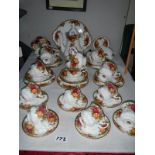 A Royal Albert Old Country Roses tea set etc.