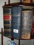 3 antique bibles