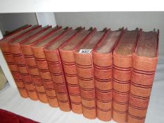 10 volumes of The Illustrated Chambers Encyclopedia