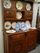 An oak dresser