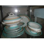 A quantity of old Worcester china