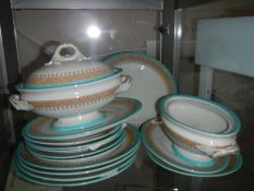 A quantity of old Worcester china