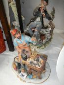 2 Capodimonte figures