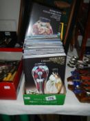 58 Moorcroft collectors club magazines from various dates between 2002 and 2015