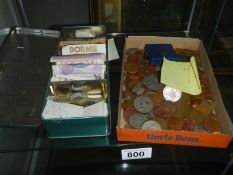 A quantity of coins etc