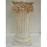 A Roman style mid 20th century plaster column.