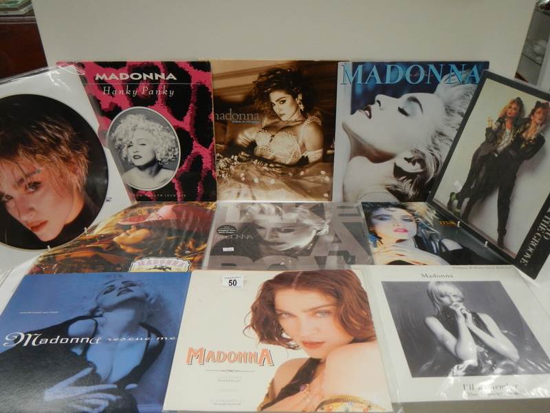 11 Madonna 12 inch records - 3 in near mint condition,