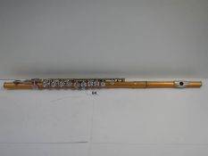 A Besson flute in good playing order.