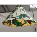 A Tiffany style lamp shade