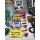 A quantity of boxed die cast including Corgi Classics, Ertl etc.