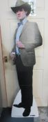 A Doctor Who Matt Smith standee 71 inches high (180 cm)