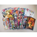 Mixed lot of Marvel, DC and other comics including Superman, Gotham Academy, BadAxe, Warlord,