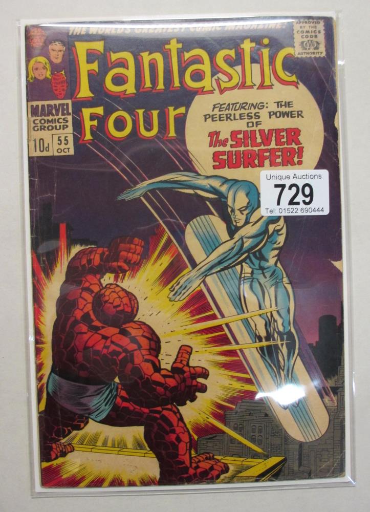 3 early issues of Marvel Fantastic Four 45, 48, - Image 4 of 20