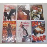 6 Barb Wire variant edition comics