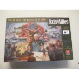 A new Axis and Allies Spring 1942 The World is at War boxed game - game not sealed but contents