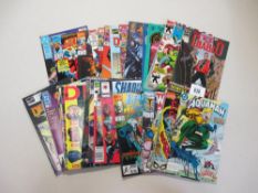 Mixed lot of Marvel, DC and other comics including Aquaman, Fantastic Four, Warlock, Almuric,